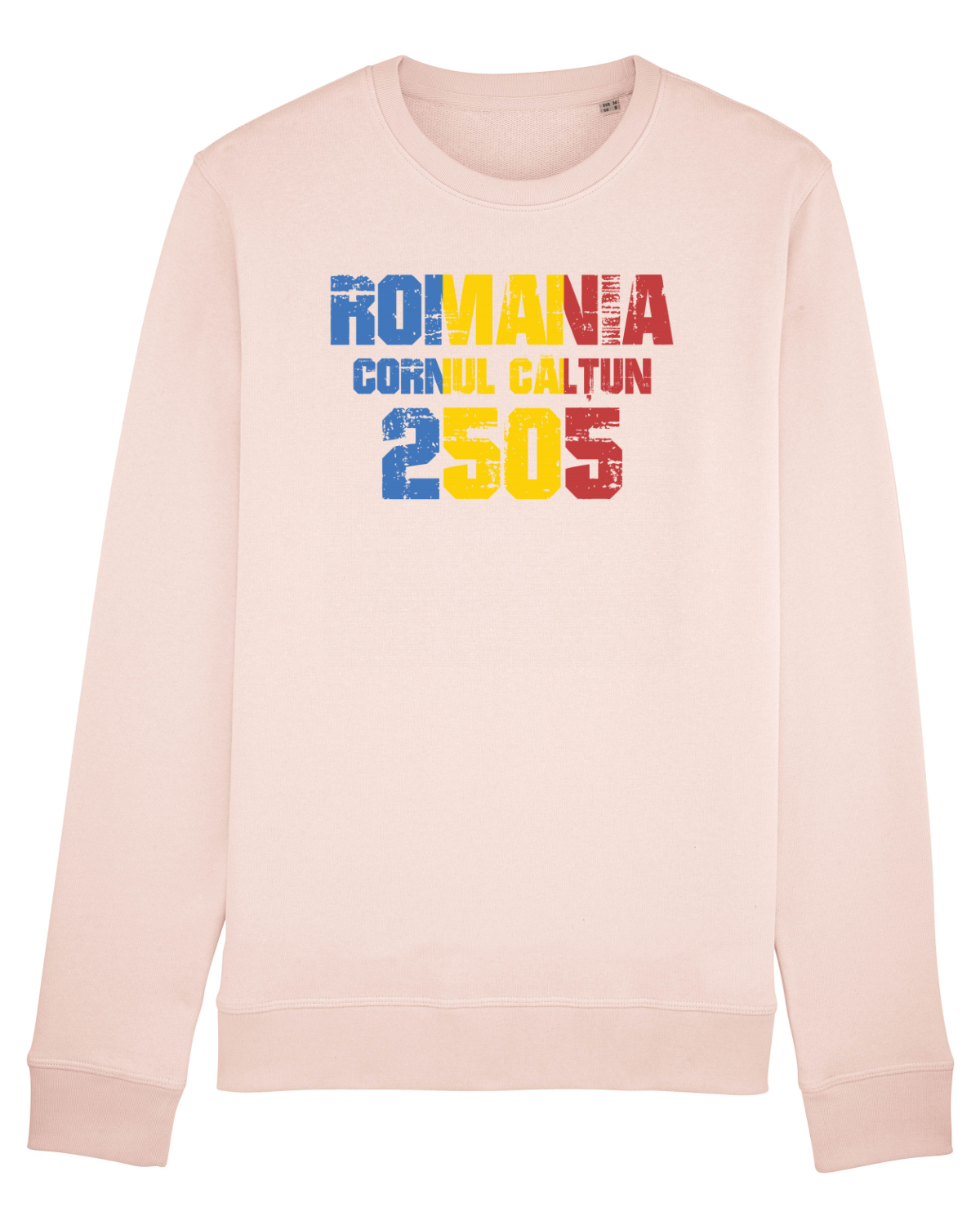 Bluză mânecă lungă Unisex Rise Candy Pink