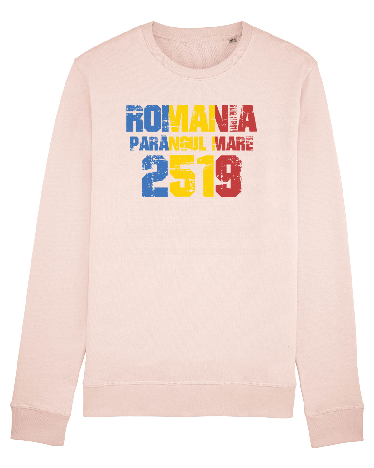 Bluză mânecă lungă Unisex Rise Candy Pink