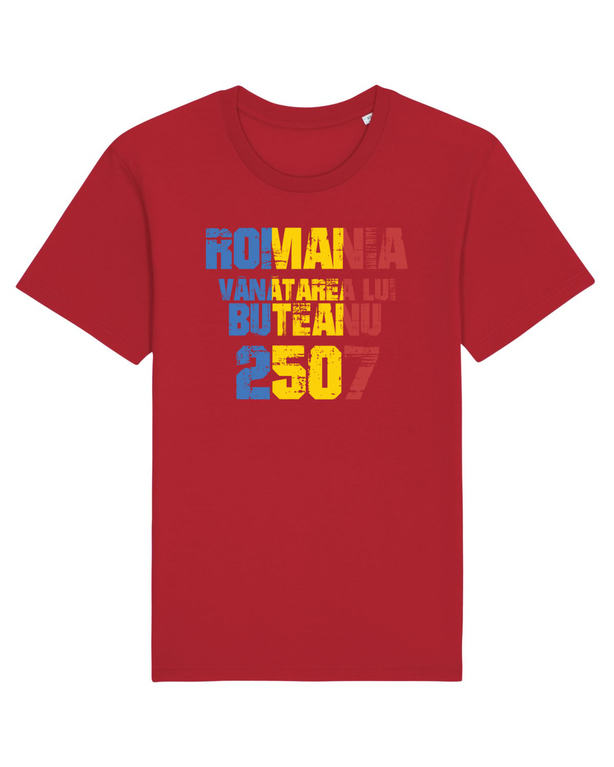 Tricou mânecă scurtă Unisex Rocker Red
