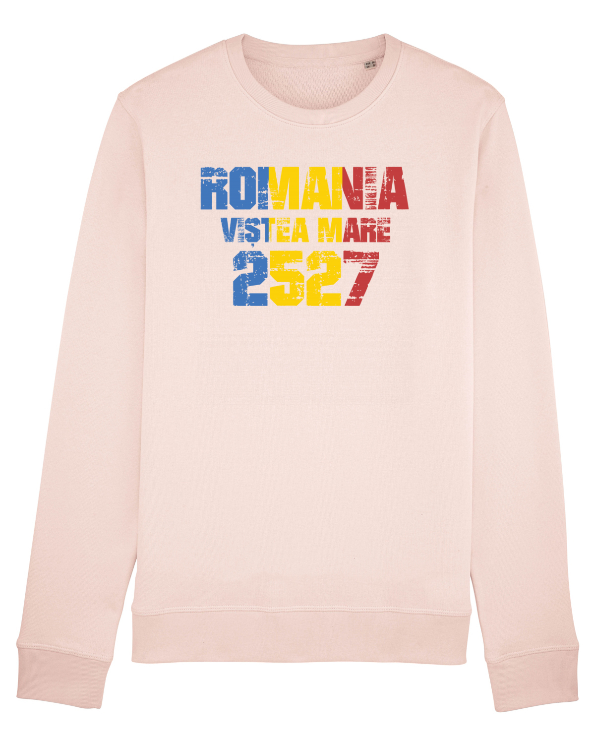 Bluză mânecă lungă Unisex Rise Candy Pink