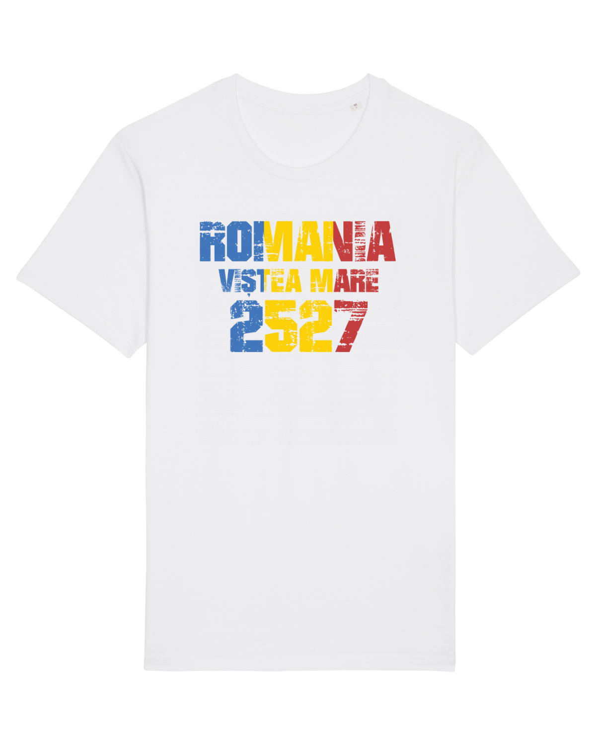 Tricou mânecă scurtă Unisex Rocker White
