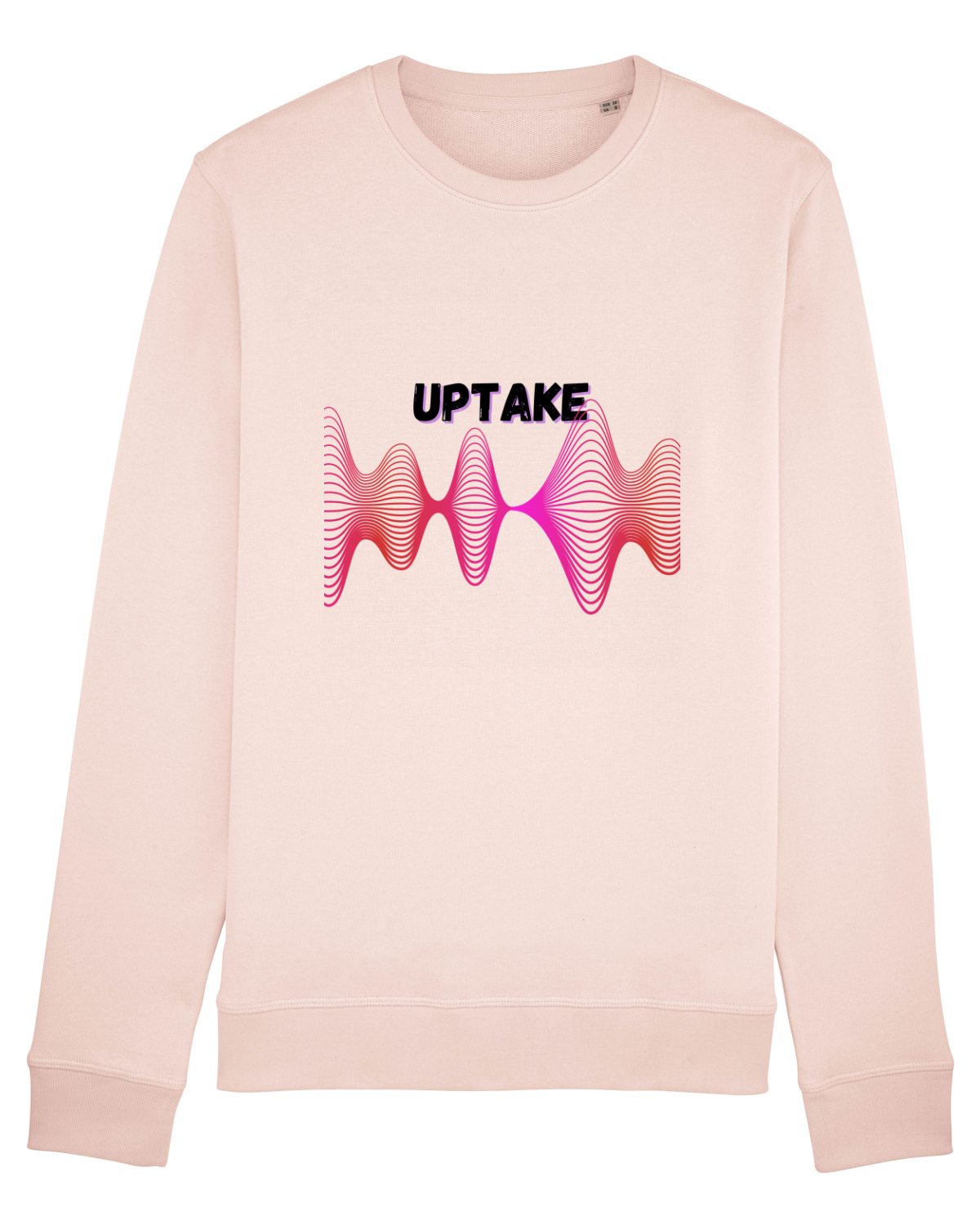 Bluză mânecă lungă Unisex Rise Candy Pink