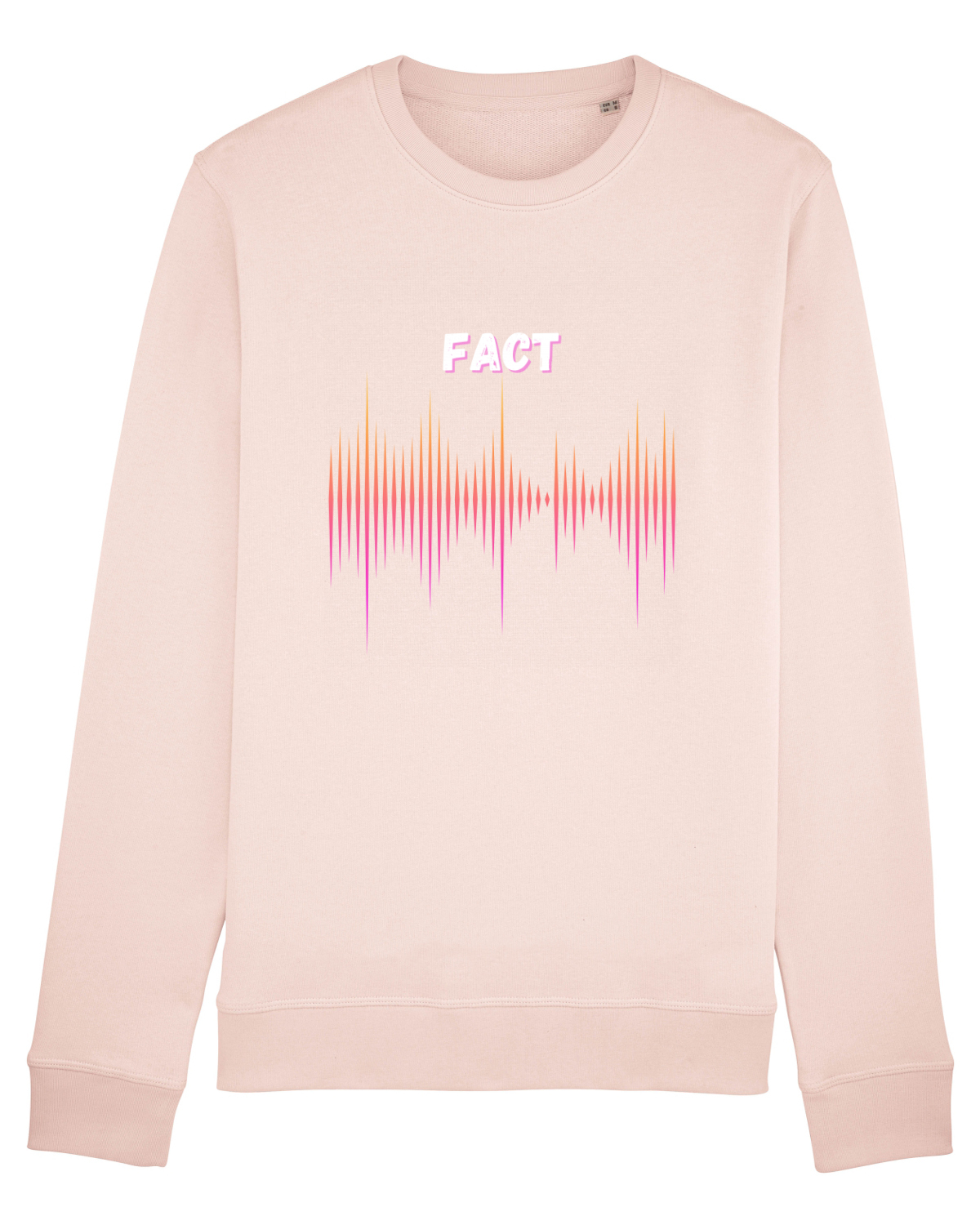 Bluză mânecă lungă Unisex Rise Candy Pink