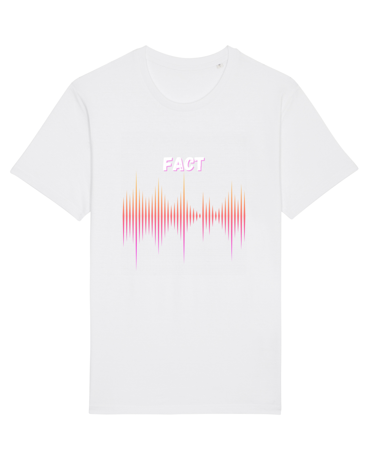 Tricou mânecă scurtă Unisex Rocker White