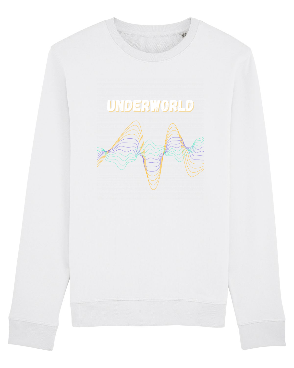 Bluză mânecă lungă Unisex Rise White