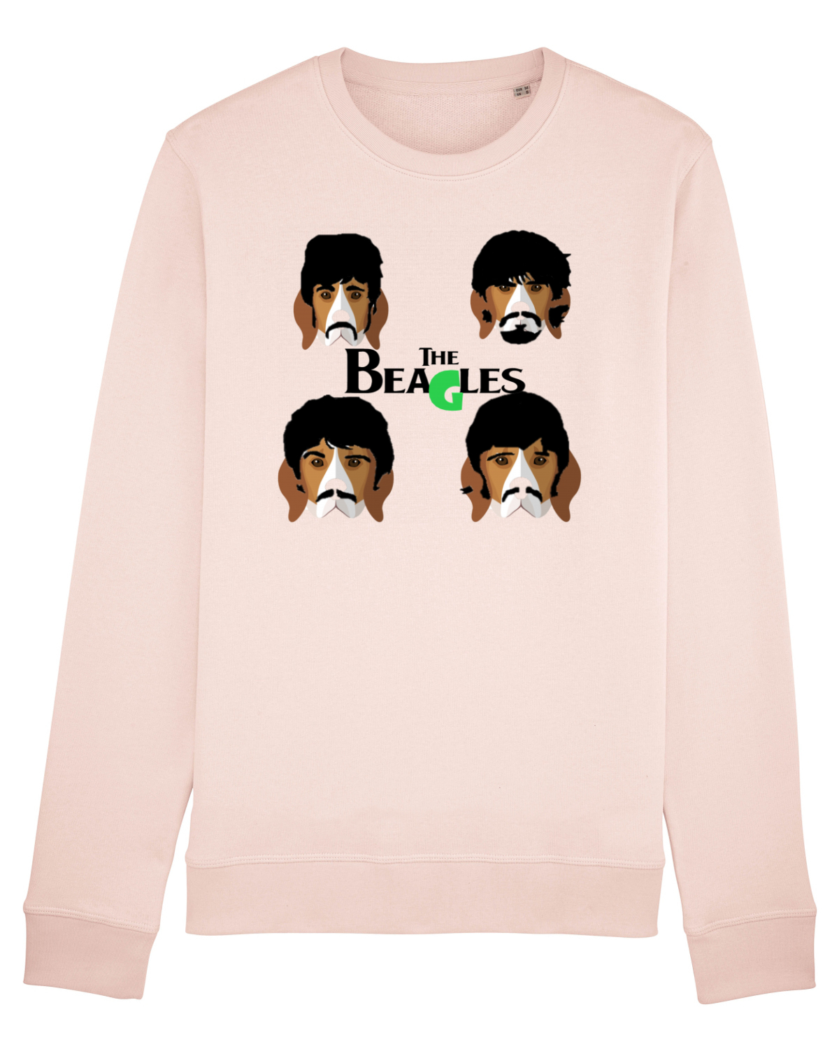 Bluză mânecă lungă Unisex Rise Candy Pink