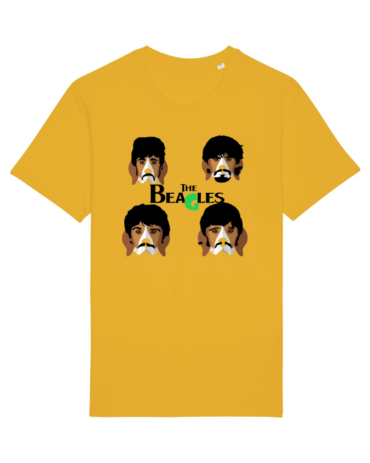 Tricou mânecă scurtă Unisex Rocker Spectra Yellow
