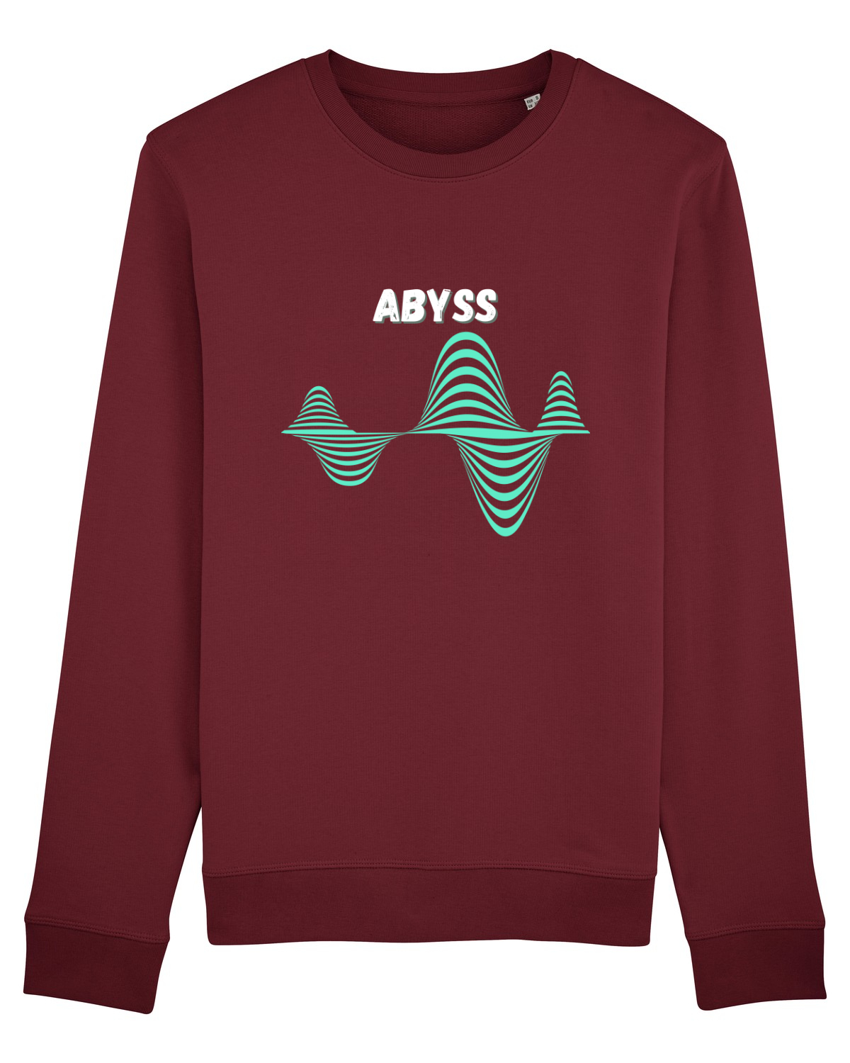 Bluză mânecă lungă Unisex Rise Burgundy