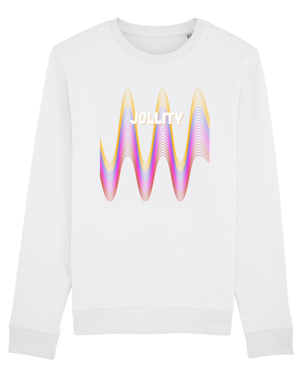 Bluză mânecă lungă Unisex Rise White
