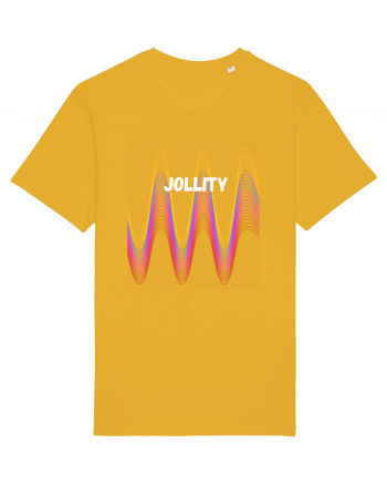 JOLLITY Tricou mânecă scurtă Unisex Rocker