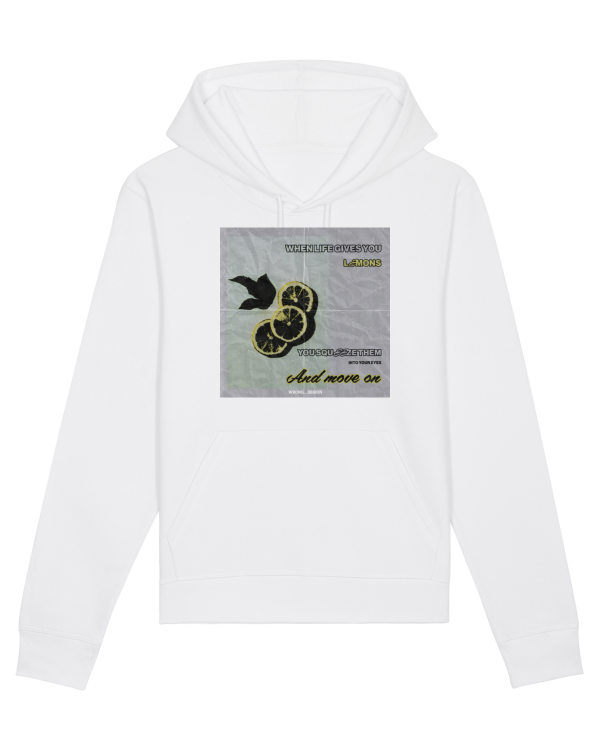 Hanorac Unisex Drummer White