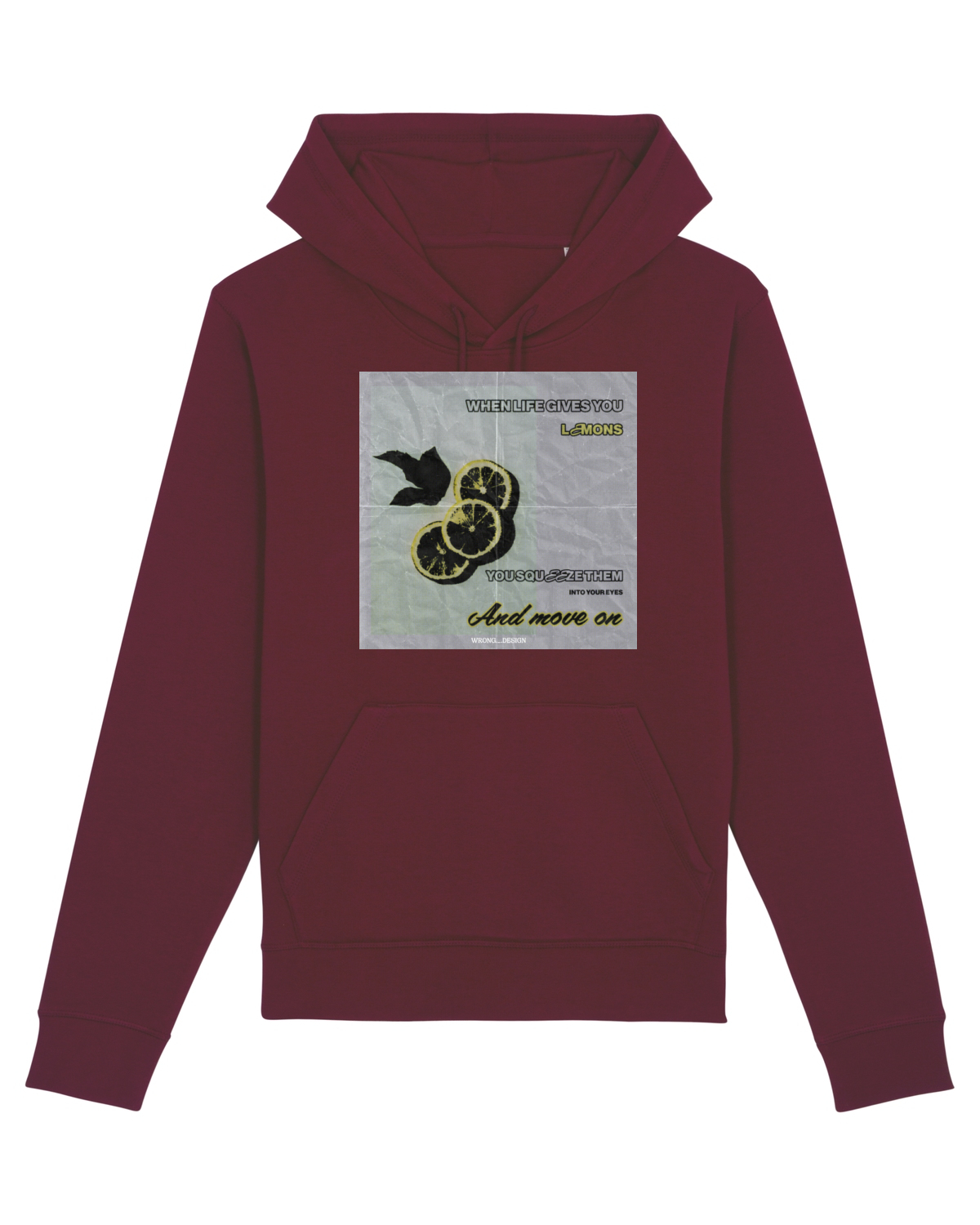 Hanorac Unisex Drummer Burgundy
