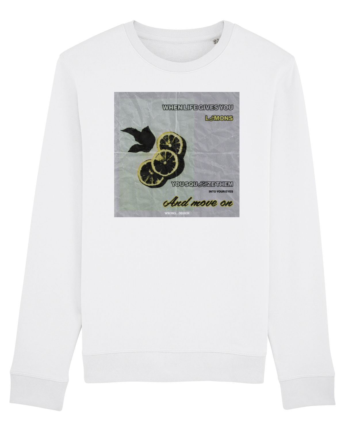 Bluză mânecă lungă Unisex Rise White