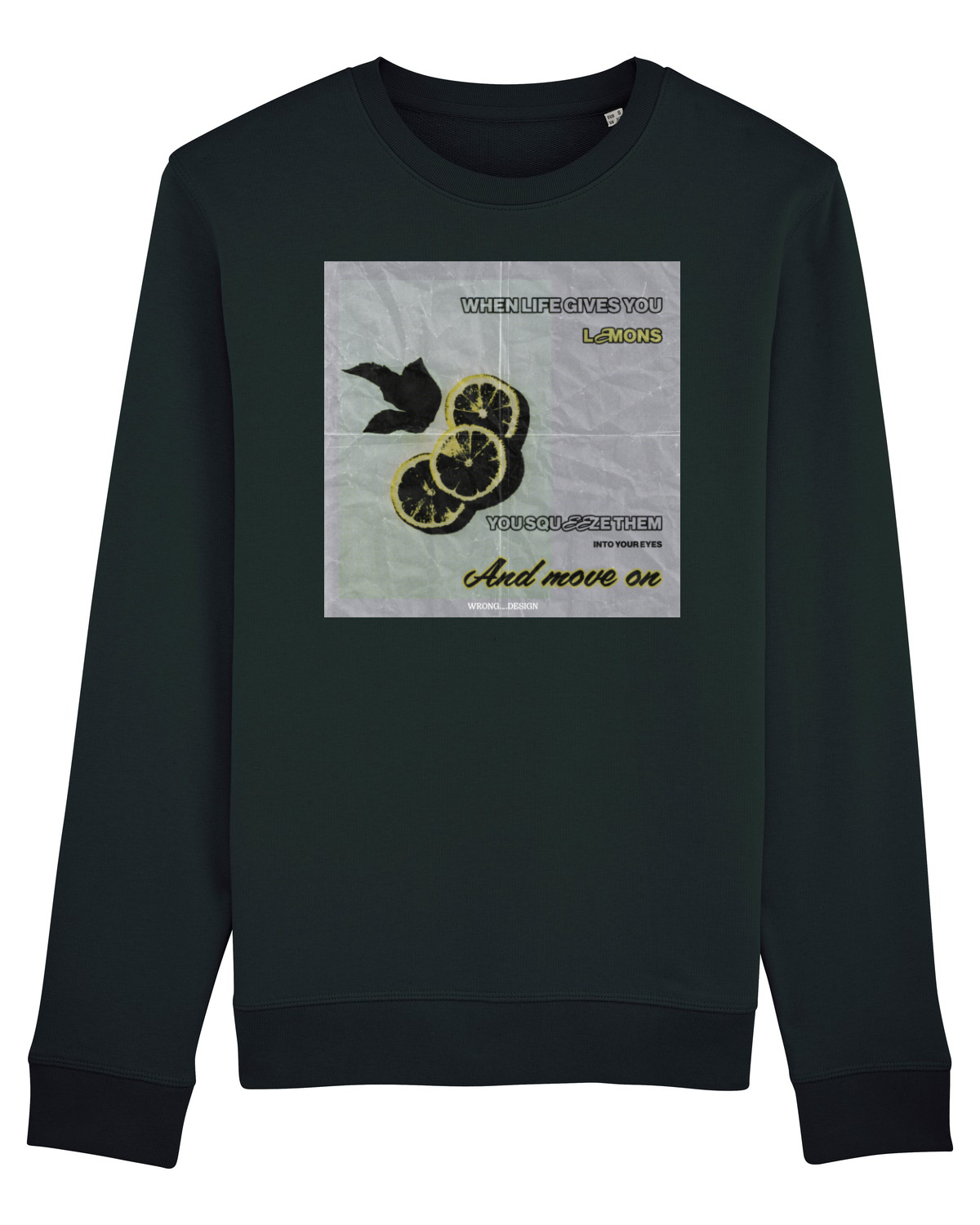 Bluză mânecă lungă Unisex Rise Black