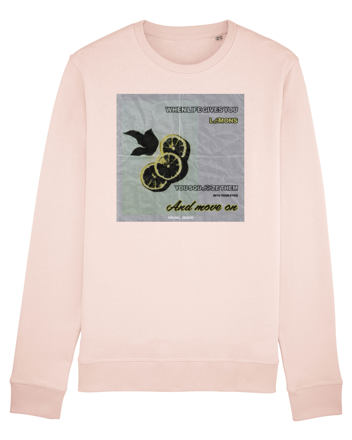 Bluză mânecă lungă Unisex Rise Candy Pink