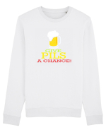 Give pils a chance Bluză mânecă lungă Unisex Rise