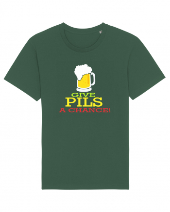 Give pils a chance Bottle Green