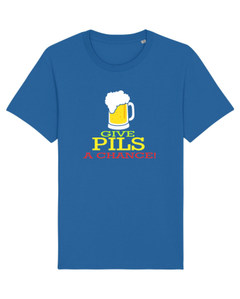 Give pils a chance Royal Blue
