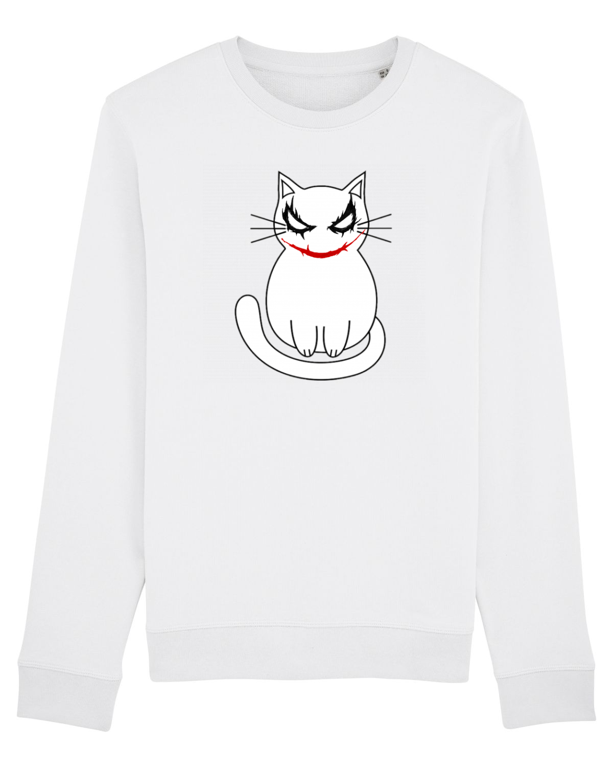 Bluză mânecă lungă Unisex Rise White