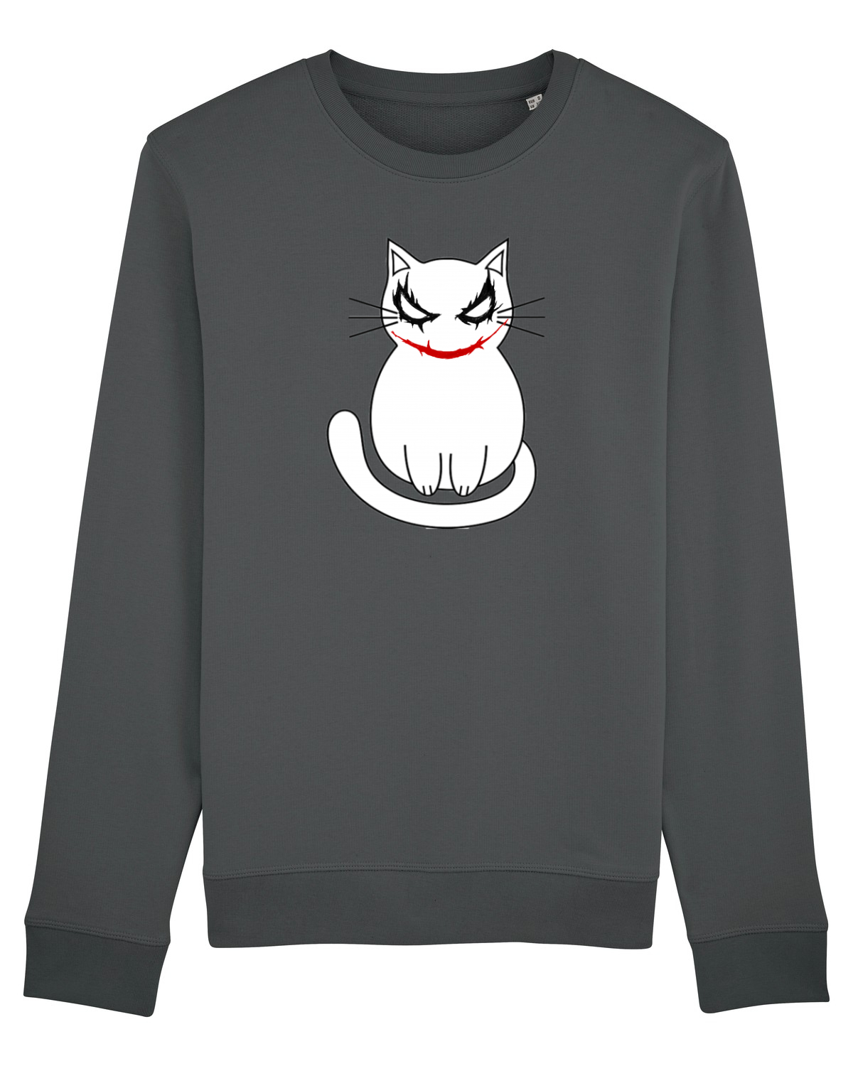 Bluză mânecă lungă Unisex Rise Anthracite