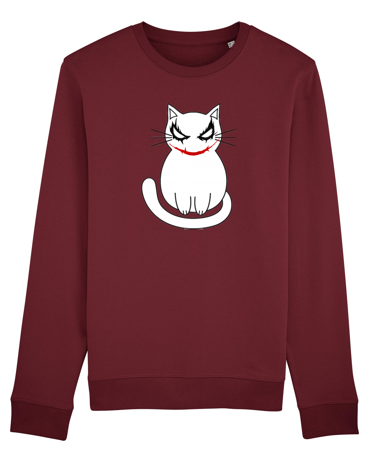 Bluză mânecă lungă Unisex Rise Burgundy