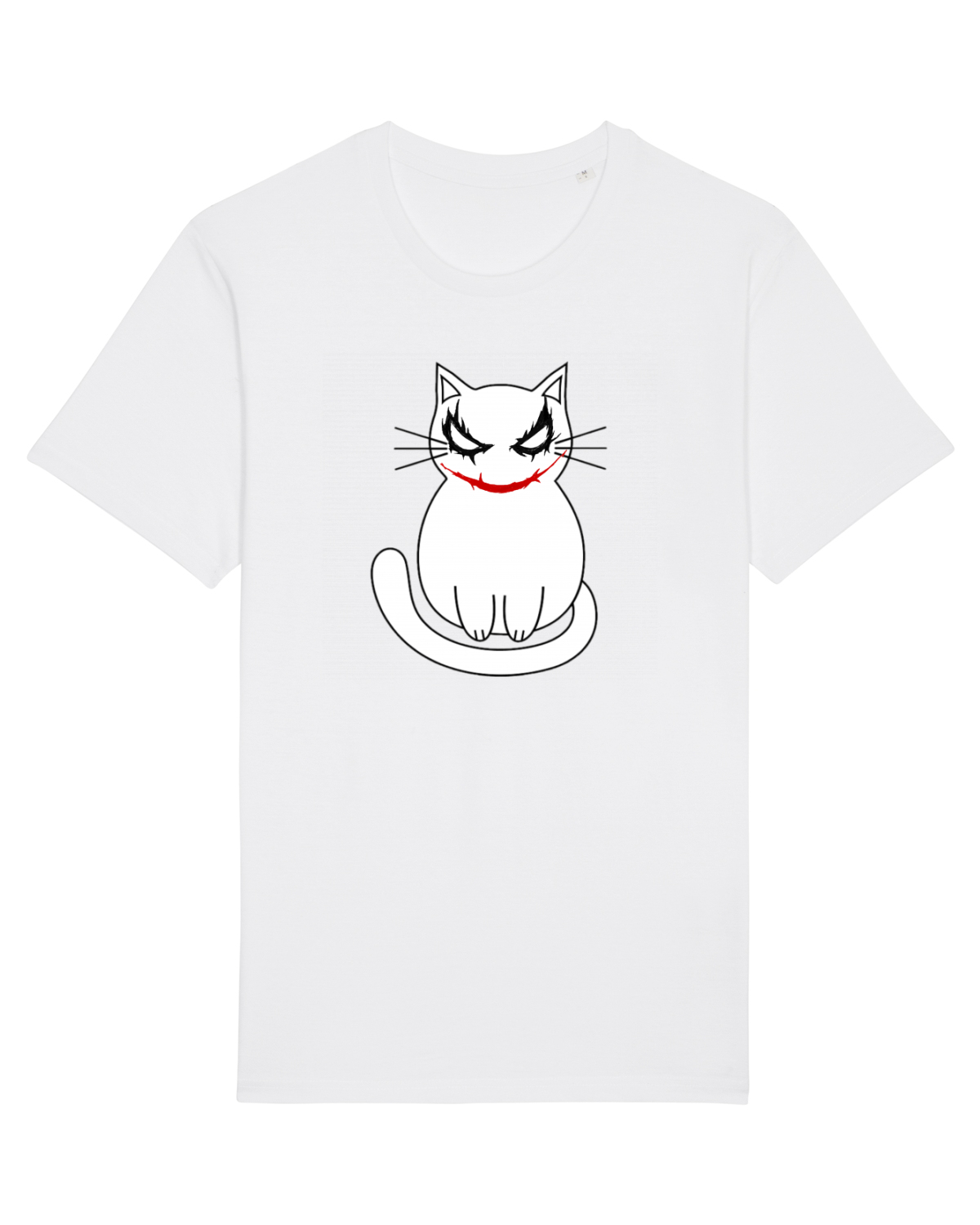 Tricou mânecă scurtă Unisex Rocker White