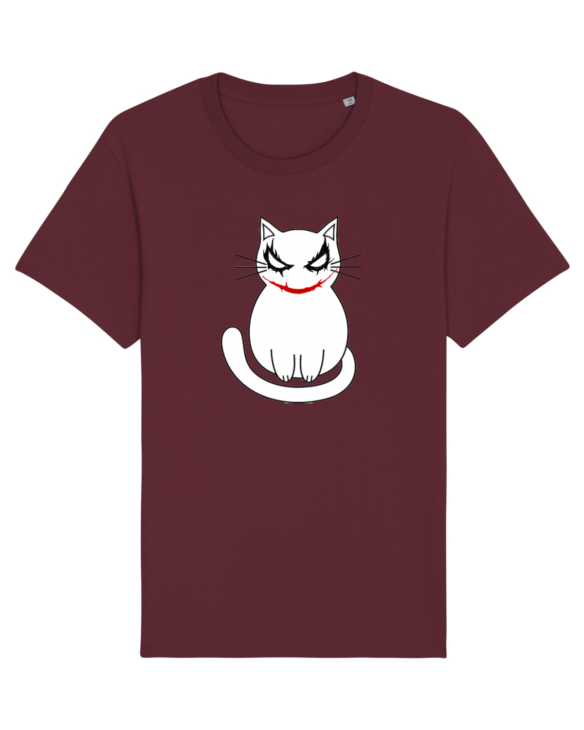 Tricou mânecă scurtă Unisex Rocker Burgundy