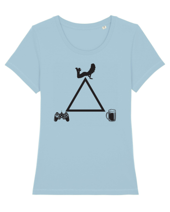 Triunghiul perfect Sky Blue