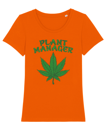Plant Manager Trippy Green Bright Orange