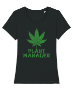 Plant Manager Tricou mânecă scurtă guler larg fitted Damă Expresser