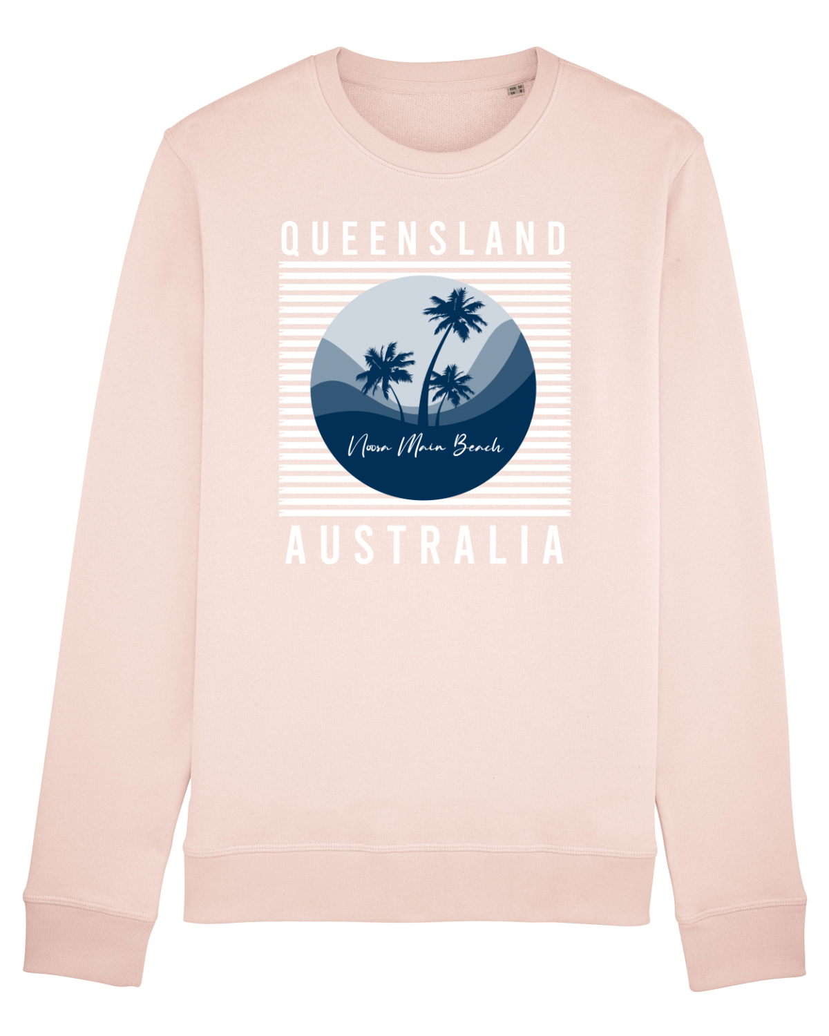 Bluză mânecă lungă Unisex Rise Candy Pink