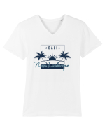 Nusa Lembongan Bali Tricou mânecă scurtă guler V Bărbat Presenter