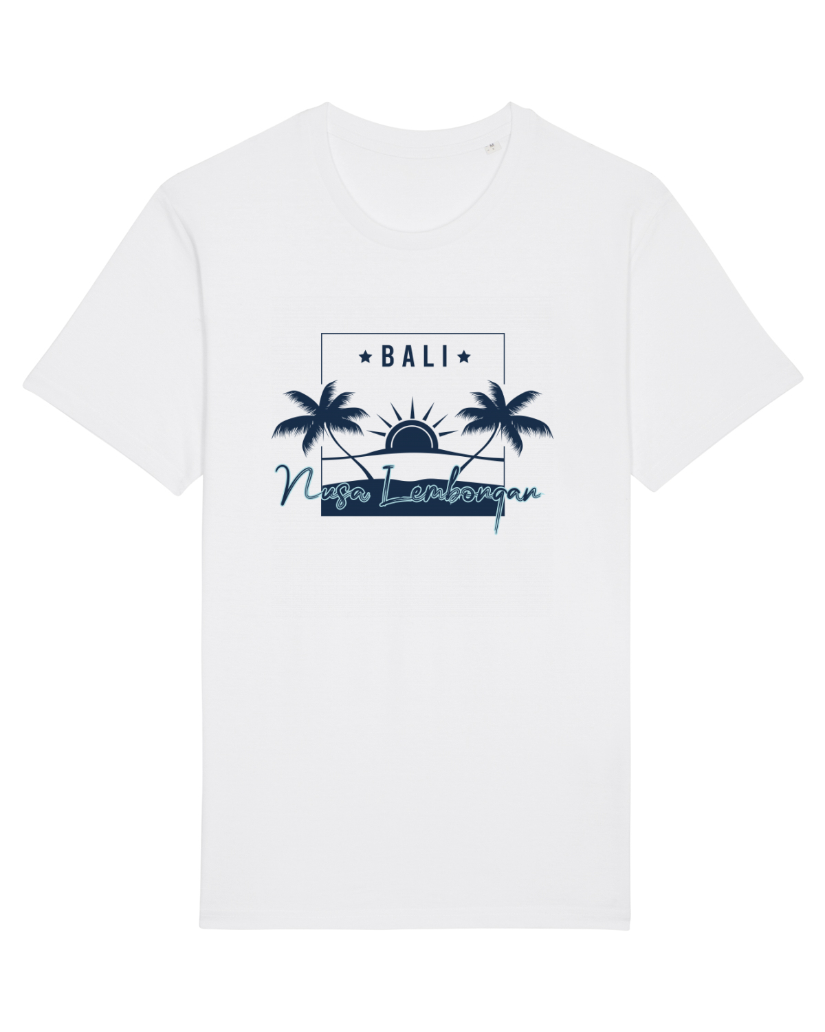 Tricou mânecă scurtă Unisex Rocker White