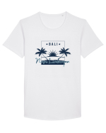 Nusa Lembongan Bali Tricou mânecă scurtă guler larg Bărbat Skater