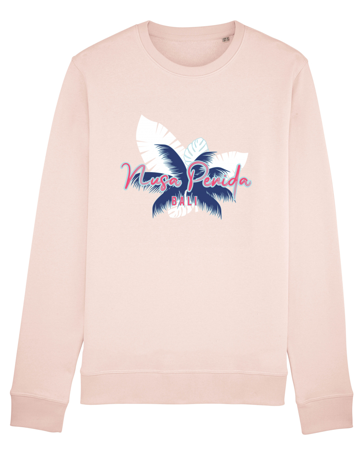 Bluză mânecă lungă Unisex Rise Candy Pink
