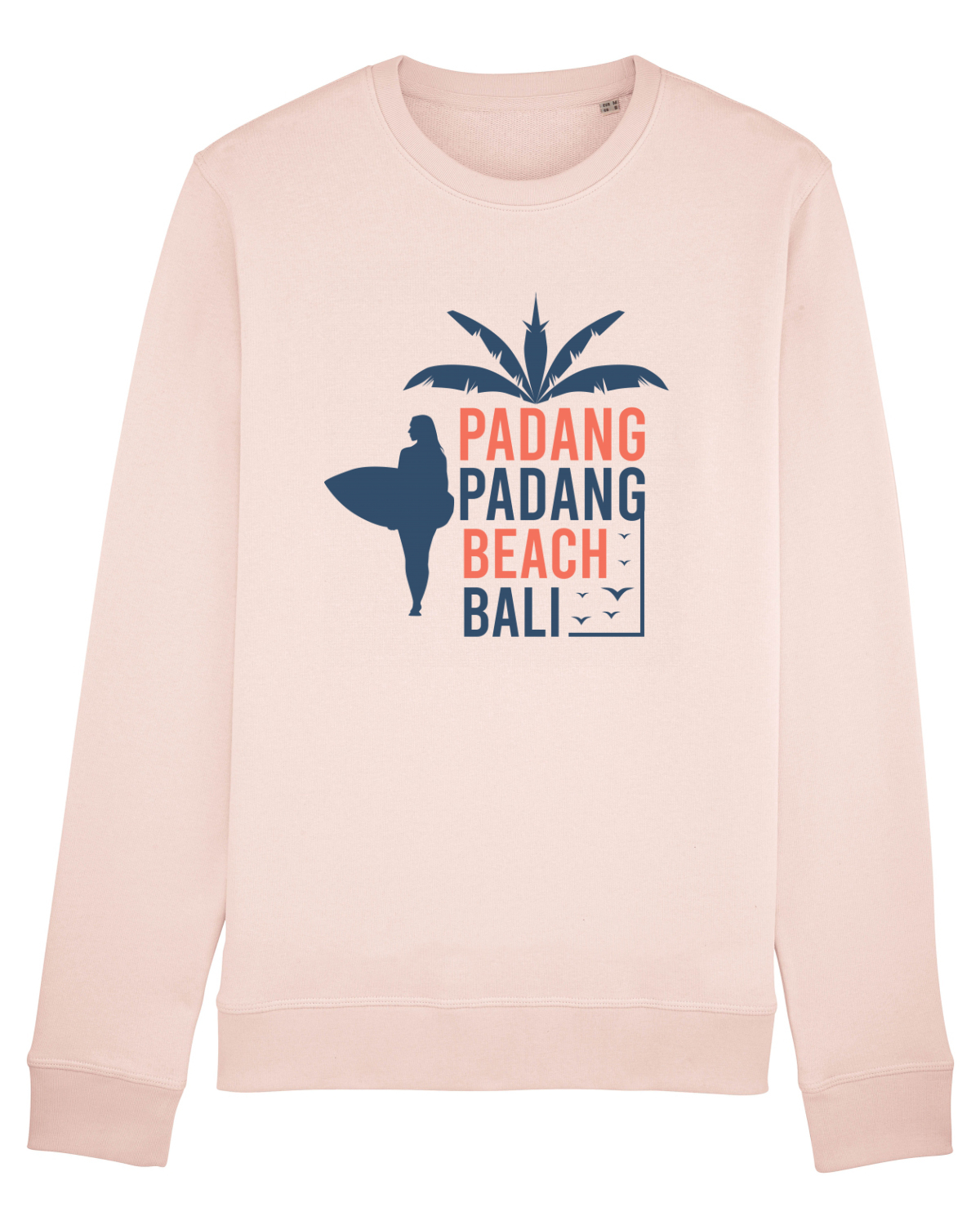 Bluză mânecă lungă Unisex Rise Candy Pink