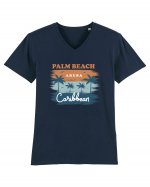 Palm Beach california Tricou mânecă scurtă guler V Bărbat Presenter