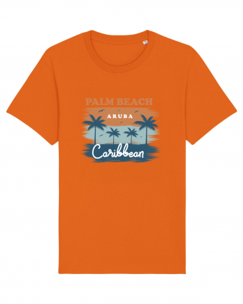 Palm Beach california Bright Orange