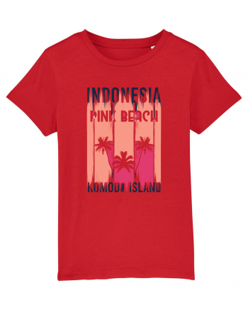 Pink Beach Indonesia Red