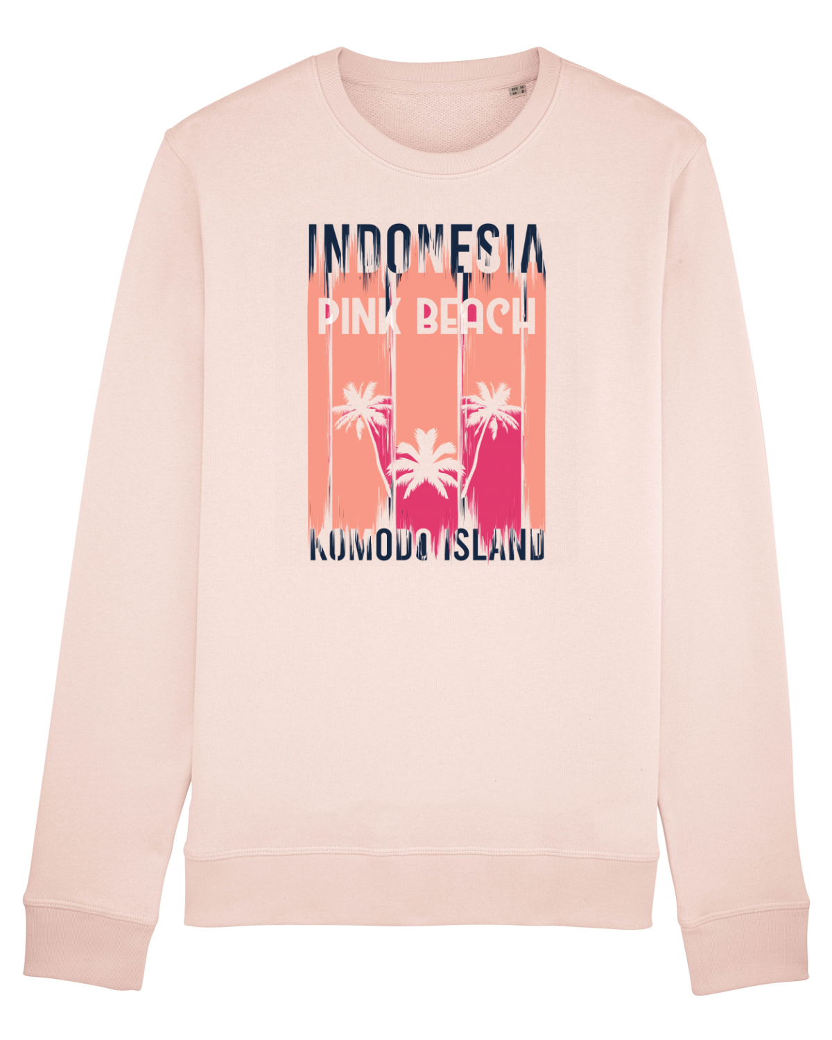 Bluză mânecă lungă Unisex Rise Candy Pink