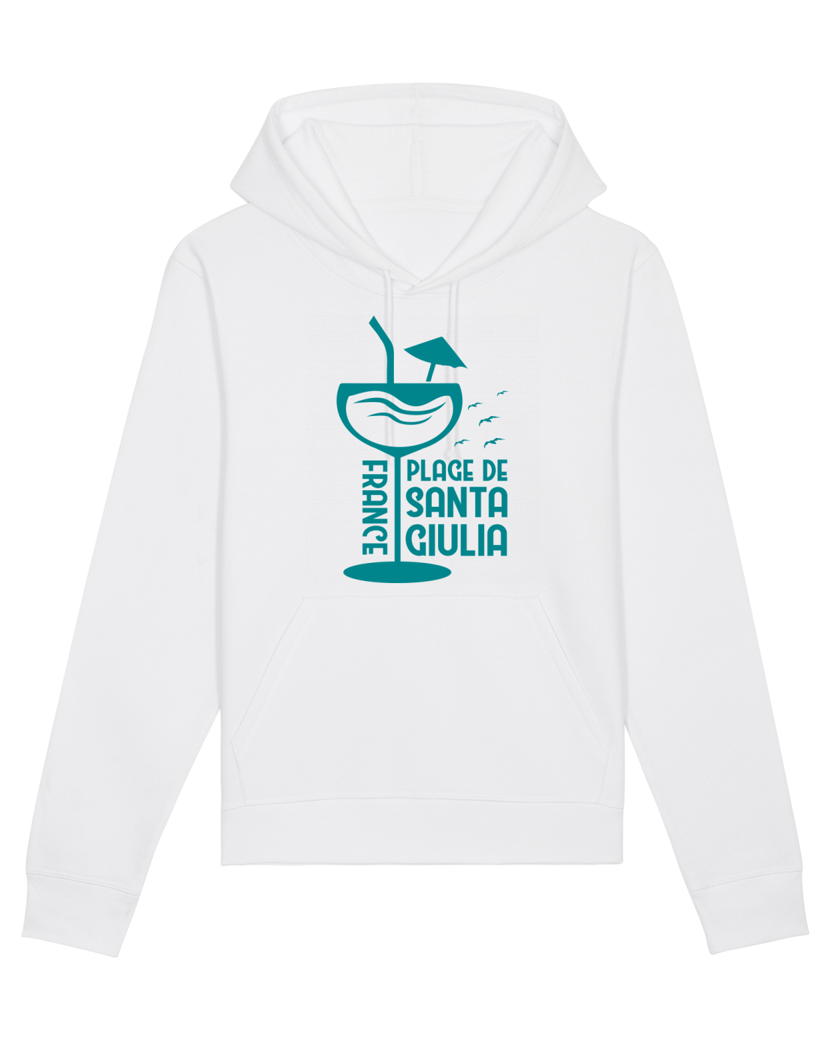 Hanorac Unisex Drummer White