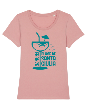 Plage de Santa Giulia France Canyon Pink