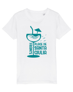 Plage de Santa Giulia France Tricou mânecă scurtă  Copii Mini Creator
