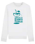 Plage de Santa Giulia France Bluză mânecă lungă Unisex Rise