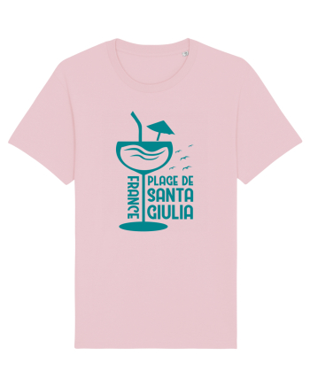 Plage de Santa Giulia France Cotton Pink