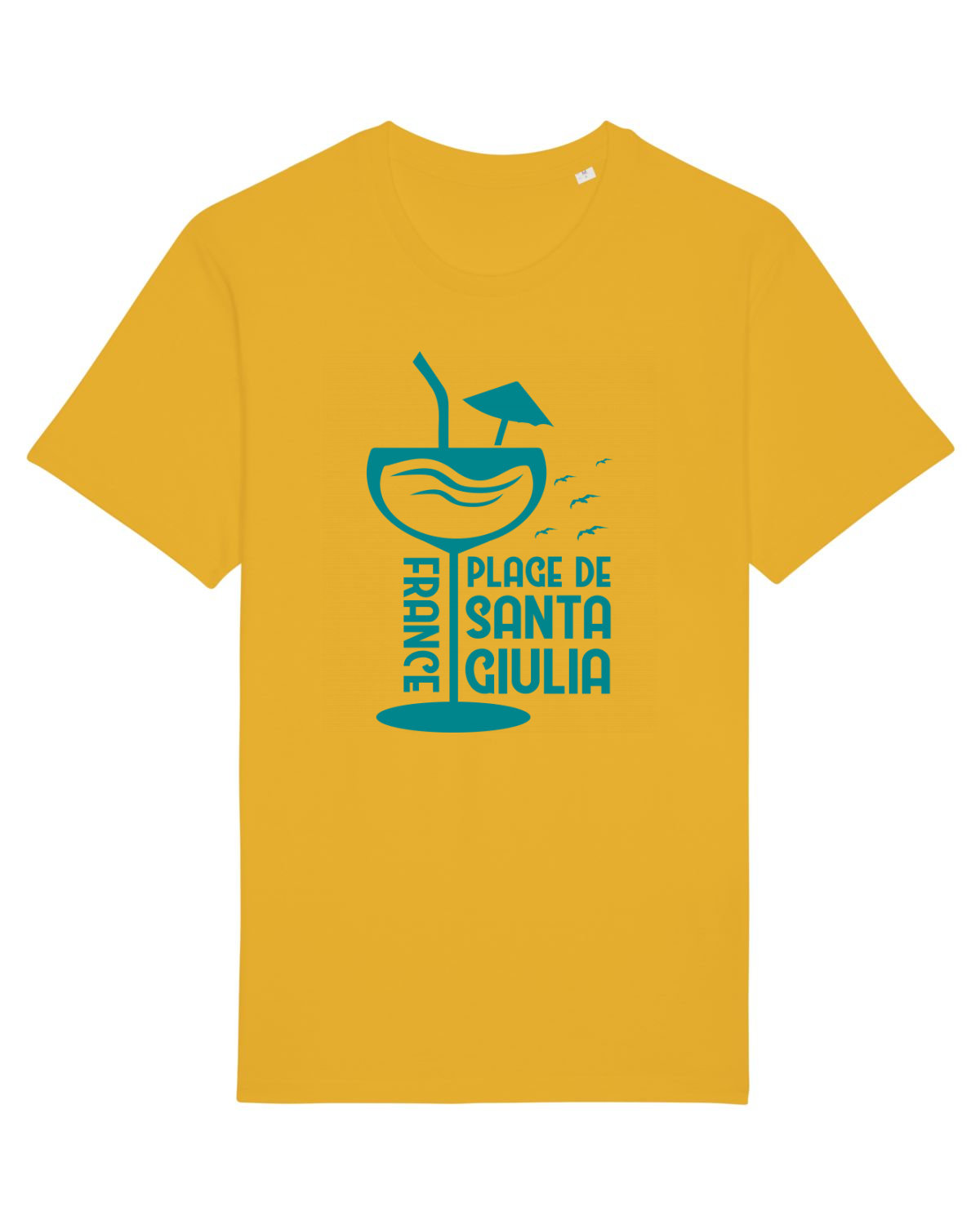 Tricou mânecă scurtă Unisex Rocker Spectra Yellow