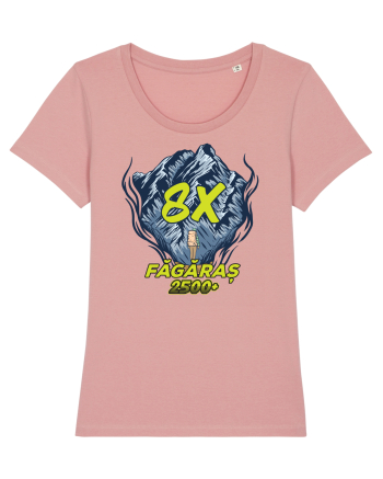 Pentru montaniarzi - Man vs mountain - Făgăraș 8x Canyon Pink