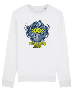 Pentru montaniarzi - Man vs mountain - Făgăraș Triple X Bluză mânecă lungă Unisex Rise