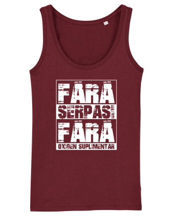 Pentru montaniarzi - Fără șerpași fără oxigen suplimentar Burgundy