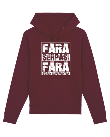 Pentru montaniarzi - Fără șerpași fără oxigen suplimentar Burgundy